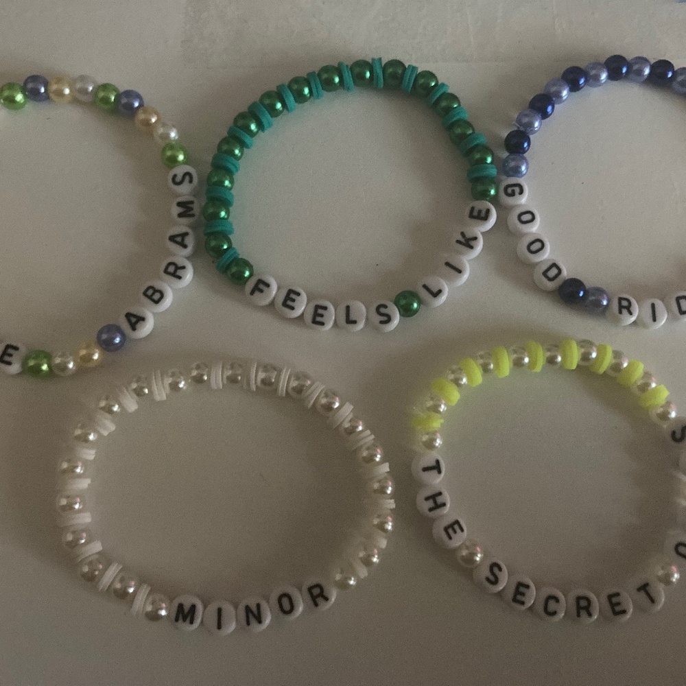 Gracie Abrams Albums Bracelet Set